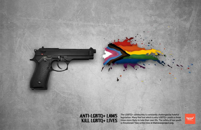 反LGBTQ平面广告
